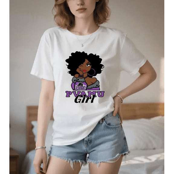 Pvamu Prairie View A&M Panthers Alumni School Unisex Tee, for men & women, up to size 5XL