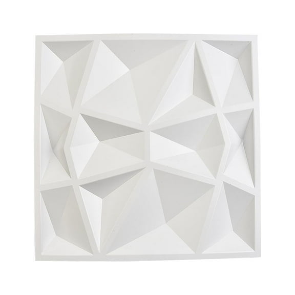 Pvc 3D Decorative Interior Wall Panels Covering Diamond Plastic Cladding Tiles