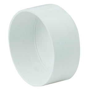 4 Inch PVC Caps for Plumbing and Repairs