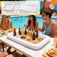 thumbnail image 1 of Pvc Ice Bucket Inflatable PVC Ice Bar White Square Floating Cooler Tray for Pool Parties Picnics and Outdoor Events(1Pc) by JASKFLY, 1 of 6