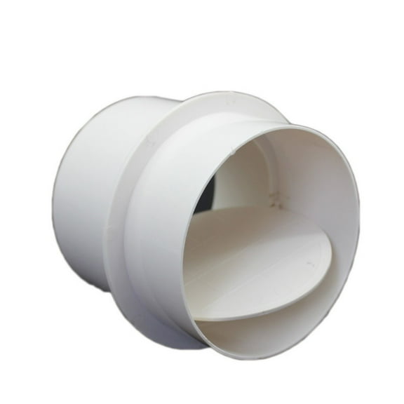 Pvc Pipe Check Valve Bathroom Kitchen Air Duct Exhaust Air Single-Way Valve