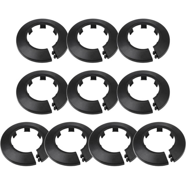 Pvc Radiator Pipe Collars Plastic Cover for Pipes Various Sizes and