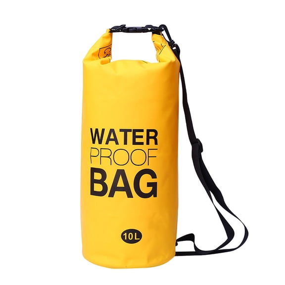 Homoyoyo Yellow Inflatable Canoe Storage Bag, 500D PVC Carrying Case for Kayak, Boat Gear and Outdoor Accessories