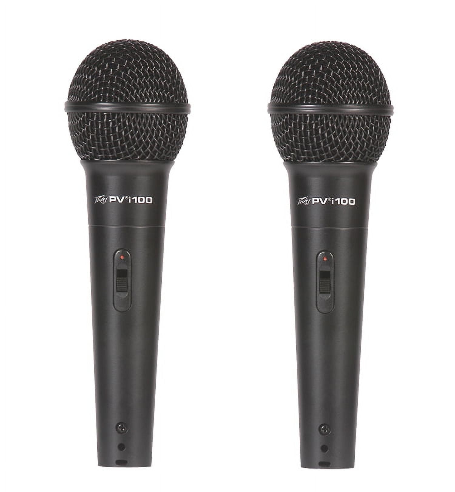 Peavey Pvi 100 2 Pack Neodymium Capsule Dynamic Cardioids Microphone 3016900 New
