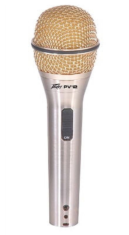Peavey PVI 2G XLR Dynamic Undirectional Cardioid Microphone - Gold 593430 New