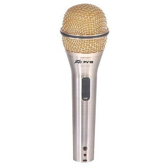 Peavey PVI 2G XLR Dynamic Undirectional Cardioid Microphone - Gold 593430 New