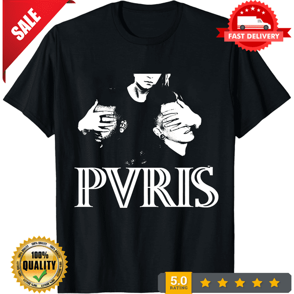 Pvris Hands T-Shirt Black New, CROWD FAVORIT-TH76578