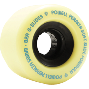 Powell Peralta G-Slides Soft-Slides Skateboard Wheels 59mm 82a Yellow/Black/Blue