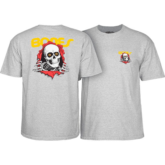 Pwl/P Ripper Yth Ss M-Athletic Heather Grey