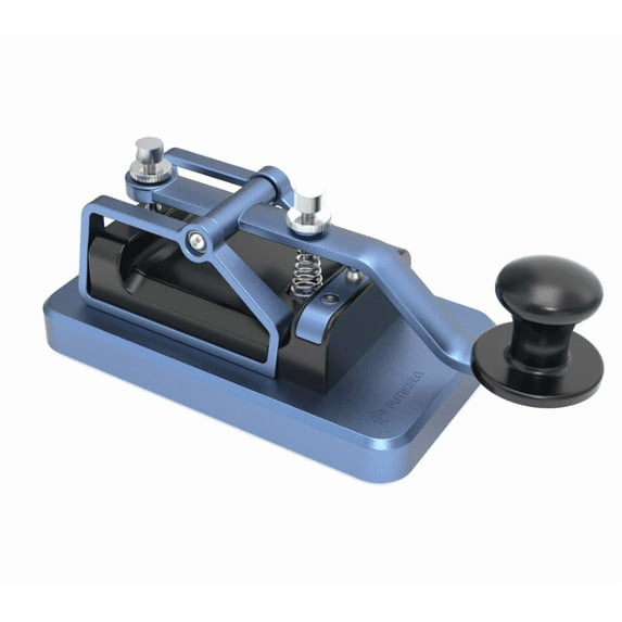 Pwr+ CW Telegraph Morse Key Heavy Duty 178mm/7inch x 100mm/4inch x 77mm/3inch