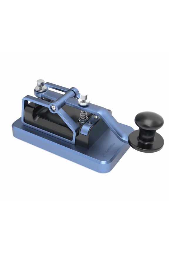 Pwr+ CW Telegraph Morse Key Heavy Duty 178mm/7inch x 100mm/4inch x 77mm/3inch