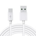 thumbnail image 1 of PwrON 3.3ft White 5A Fast USB-C Type-C Charger Charging Cable Cord for Xiaomi Redmi 8/ 8A/ Note 8/ K20/ K20 Pro Power Data Sync Cable Lead, 1 of 5