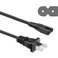 thumbnail image 1 of PwrON 5ft 2-Pin AC Power Cord Replacement for INSIGNIA NS-BRDVD Player Outlet Socket Plug Cable Lead, 1 of 5