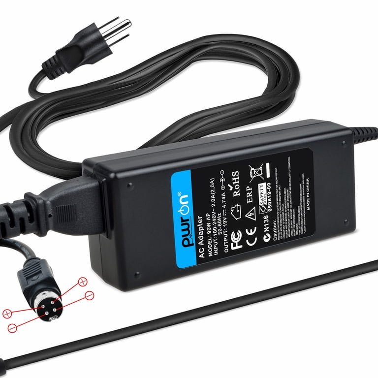 SLLEA 18V 4-Pin AC/DC Adapter Power Supply For Acer AL2032W Widescreen LCD Monitor - Replacement Charger