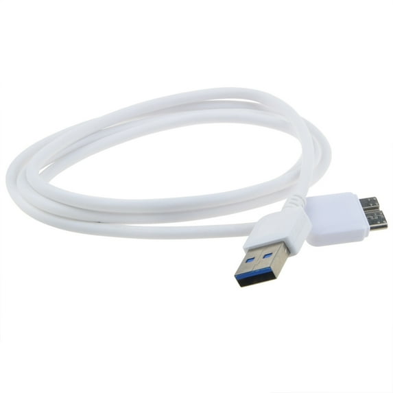 PwrON Compatible 3.3ft USB 3.0 Data Cable Cord Replacement for WD My Passport Portable HD 1TB WDBYNN0010BBK