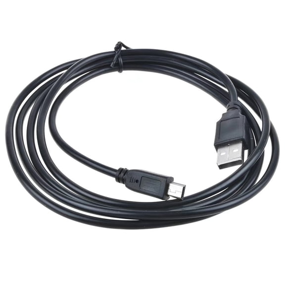 PwrON Compatible 4ft Mini USB Sync Data Charger Cable Cord Replacement for Eclipse mp3 mp4 pmp media player