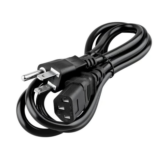 PwrON Compatible 5ft 3Prong AC Power Cord Cable Replacement for Acer LCD TV Monitor Computer Printer