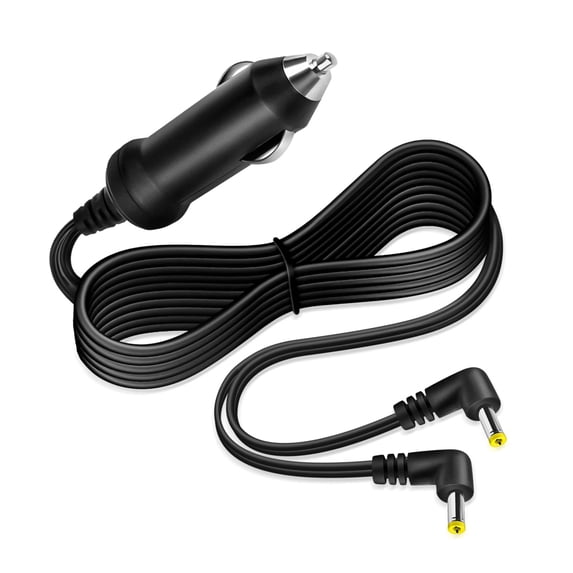 PwrON Compatible 5ft Power Adapter Car Charger Replacement for Sylvania SDVD1032 SDVD1030 SDVD1332 DVD Player