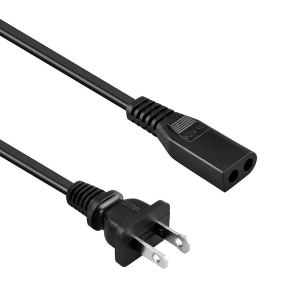 PwrON Compatible 6ft Power Cable Cord Supply Replacement for Kenic 7A 125V 2*18AWG KE-01P ID#100471 LOC I1303