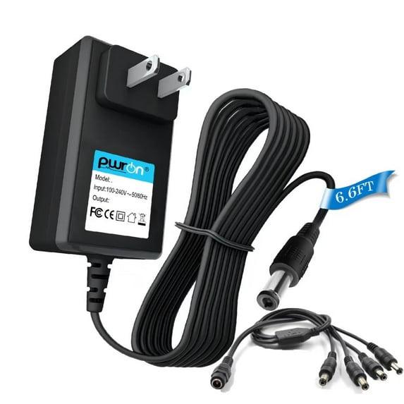 PwrON Compatible AC Adapter Charger Replacement for Lemax 84428 4.5V Lighted Accessory Switching Power Cord