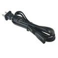 thumbnail image 1 of PwrON Compatible TV Power Cord 6Ft Cable for TCL : 2 Prong AC Wall Plug 2-Slot LED LCD Insignia Sharp Toshiba JVC Hisense Electronics UN65KS8000FXZA UN40J5200AFXZA 43UH6100 Black, 1 of 5