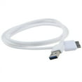 thumbnail image 1 of PwrON Compatible White USB 3.0 Sync Data Cable Replacement for LACIE D2 2 THUNDERBOLT EXTERNAL HARD DRIVE HDD, 1 of 4