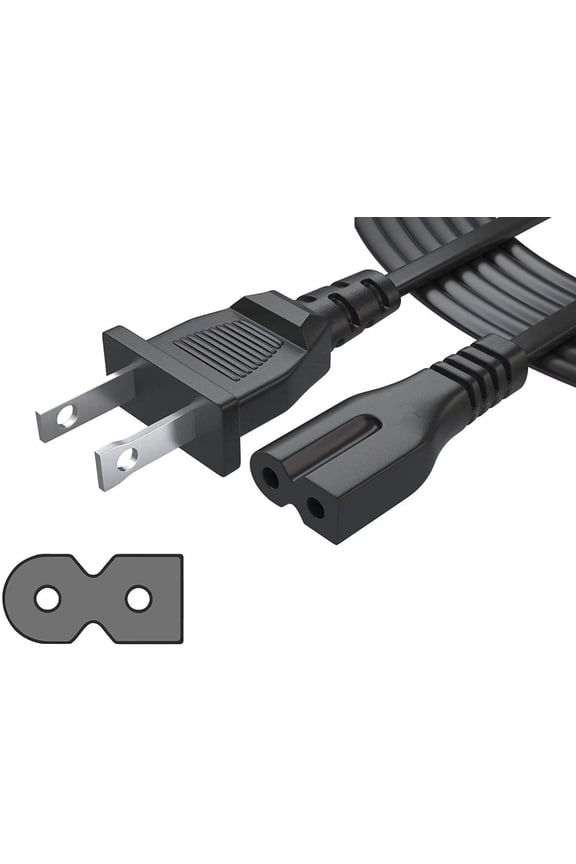 Power Cord Replacement for Toshiba LCD TV/DVD Combination Model 19CV100U