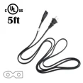 thumbnail image 1 of Pwron 5Ft Ul Ac Power Cord Cable For Sharp 9Jd120Q119906 Lc-26Dv24U Lc-26Dv24Ua, 1 of 6