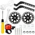 thumbnail image 1 of Bike Training Wheels for 12 14 16 18 20 Inch Kids Bikes, Heavy-Duty Bicycle Training Wheels Flash Bike Training Wheels, 1 of 7