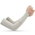 thumbnail image 1 of Pxiakgy 1 Pairs Cooling Arm Sleeves Uv Protection Sleeves Protective Arm Sleeve Sun Protection Sleeve for Men Women Uni Sport Arm Sleeves Gloverssun Basketball Riding Sleeve Grey One Size, 1 of 2
