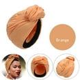 thumbnail image 1 of Pxiakgy African Turban Beanie Hat Bowknot Headwrap Pre- Tied Stretchy Daily Prom Headwraps for Women African Turban Head for Women Solid Womens Turbans and Head Hair Hats for Women Fashion, 1 of 6