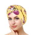 thumbnail image 1 of Pxiakgy African Turban for Women Knot Pre-Tied Bonnet Beanie Cap Headwrap,Cancer Chemo Beanies Bandana Headwrap Head Scarf Hijab Cap Head Braid Pre-Tied Hat Ethnic Headwear Wrap Baseball Caps Yellow, 1 of 4