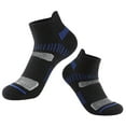 thumbnail image 1 of Pxiakgy Ankle Running Hiking Socks Compression Support Breathable Thick Cushion No Show Socks for Women Men Mens Ankle Socks Athletic Cushioned Breathable Low Cut Tab with Arch Support Men'S Sweat Ab, 1 of 2