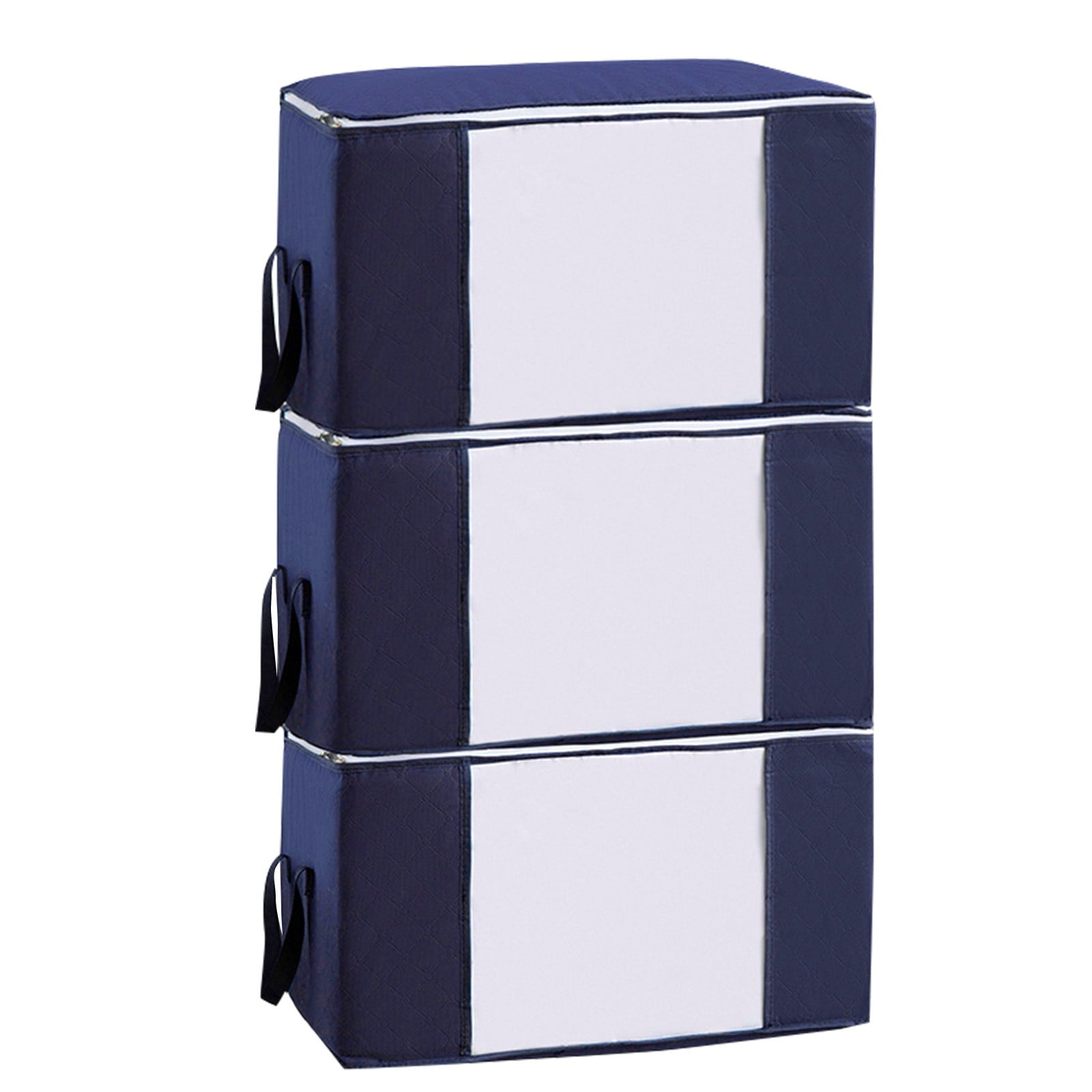 Pxiakgy Closet Storage Bag Large Capacity Foldable Reinforced Handles