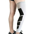 thumbnail image 1 of Pxiakgy Compression Leg Sleeve Full Length Leg Sleeves Sports Cycling for Men Women, Running, Basketball 1 Pair Full Leg Compression Sleeves for Women & Men Extra Long Leg & Calf Braces Knee Sleeve F, 1 of 5