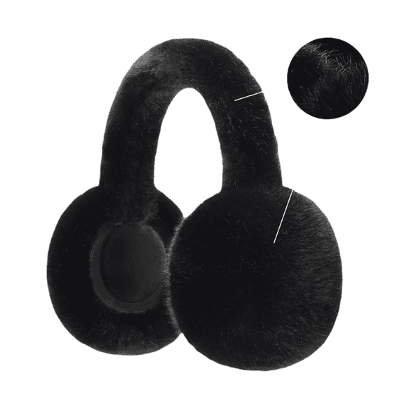 Pxiakgy Ear Muffs for Winter Women Men Fuzzy Earmuffs Faux Ear Warmer Comfortable Fuzzy Warm Ear Covers Fluffy Folding Earmuffs Ear Warmers Headband Winter Accessories Soft Earmuffs Cute Ear Covers