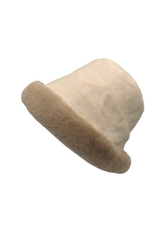 Europe And The United States Winter New Long Plush Fishing Cap Foreign Trade Trend Fashion Men And Women Outdoor Thickening Warm Sunshade Basin Cap