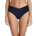 thumbnail image 1 of Pxiakgy Fold Swim Swimsuit Front Bikini Bottoms Ruched Womens Bottoms Swimwears Tankinis Set Navy + S, 1 of 9