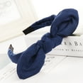 thumbnail image 1 of Pxiakgy Knotted Headbands for Women Wide Turban Headband Yoga Exercise Ribbing Hair Hoop Hair Bands Accessories Women Hoop Sweet Hair Fashion Head Hairband Headband Bow Girls Knot Headband, 1 of 2