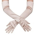 thumbnail image 1 of Pxiakgy Long Stain Gloves Wedding Glove Tea Party Opera Elbow Length Glove for Women and Girls Gloves Wedding Performance Long Women Dress Evening Adult Gloves Gloves Rose Gold One Size, 1 of 2