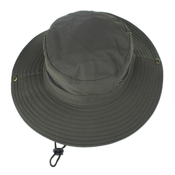 Pxiakgy Men's Sun Hat Wide Brim Bucket Hat Uv Protection Hat for Mens Womens Upf 50+ Beach Safari Gardening Golf Fishing Uni Adjustable Cap Color Boonie Hats Cap Mens Fisherman Hat Army Green One Size