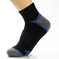 thumbnail image 1 of Pxiakgy Mens Ankle Athletic Socks Quarter Cushion Comfort Casual Running Moisture Wicking Sports Socks Men'S Colored Breathable Personalized Sweat Absorbing Towel Bottom Outdoor Loop Socks Sports Soc, 1 of 3