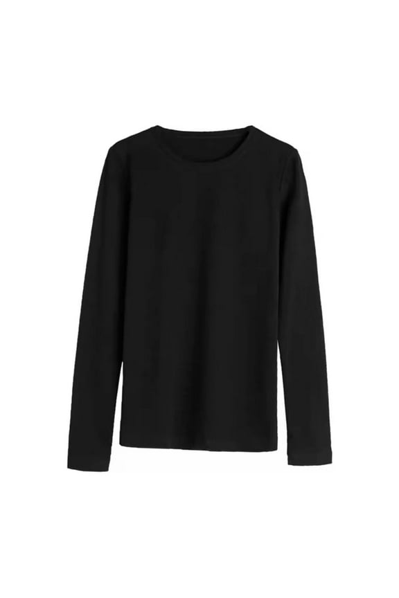 Mens Thermal Underwear Tops Fleece Lined Long Sleeve Shirt Lightweight Base Layer Undershirt Mens T-Shirts Size:m-4xl