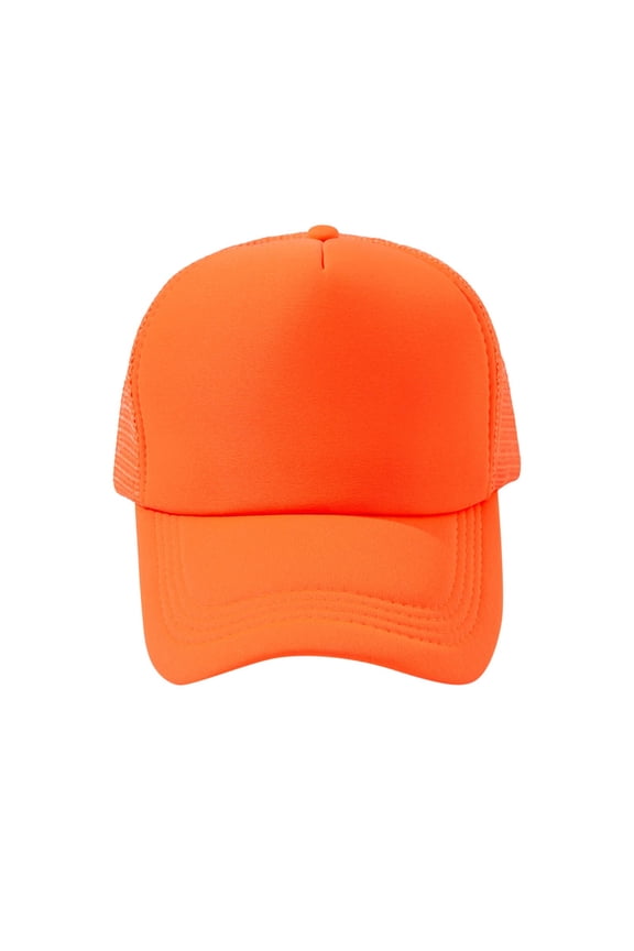 Mesh Back Baseball Cap High Crown Foam Trucker Hat 5 Panel Snapback Plain Gym Hat Skateboard Surf Hat Fashion Women Men Sport Gradient Breathable Beach Cap Hat Sun Hat