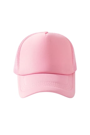 Mesh Back Baseball Cap High Crown Foam Trucker Hat 5 Panel Snapback Plain Gym Hat Skateboard Surf Hat Fashion Women Men Sport Gradient Breathable Beach Cap Hat Sun Hat