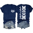 thumbnail image 1 of Pxiakgy Senior Mom 2026 Shirt Graduation T Shirts Graduate Mama Tshirt Short Sleeve Womens Tops V Neck Graphic Tees Graduation T Shirts Graduate Mama Tshirt Tops V Neck Graphic Tees Navy Xl, 1 of 4