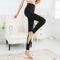 thumbnail image 1 of Pxiakgy Thermal Leggings for Women, Warm Leggings for Women Winter, Cotton Thick Winter Leggings for Women High Waist Tights Black L Black L, 1 of 8