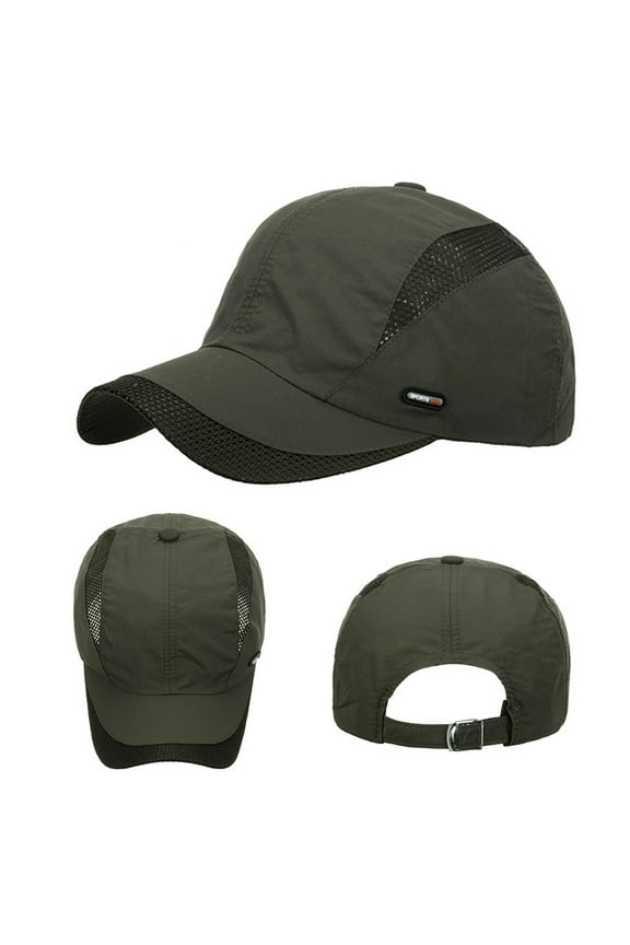 Unisex Summer Quick-Dry Sports Travel Mesh Baseball Sun Uv Runner Hat Cap Visor Baseball Cap Hat,Running Golf Caps Sports Sun Hats Fashion Women Men Sport Mountain Climbing Breathable Beach B