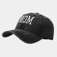 thumbnail image 1 of Pxiakgy Vintage Washed Distressed Baseball Cap Adjustable Cotton Dad Hat for Women Men Mom and Dad Hats Fathers Mom Dad Hat Embroidered Adjustable Baseball Caps for Couples Parents Bk2 One Size, 1 of 4