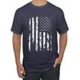 thumbnail image 1 of Pxiakgy Wild Merica White USA America Flag Distressed Americana/American Men's Graphic T Shirt, 1 of 4